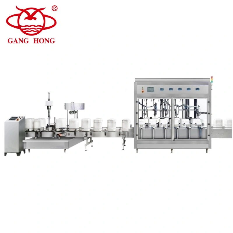 Barrel Linear Weighing Filling Machine for Oil/ Water