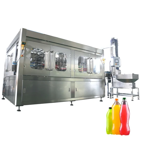 Automatic Rotary Type Pet Bottle Washing Filling Capping 3 in 1 Machine for Juice Energy Carbonated Beverage Drink