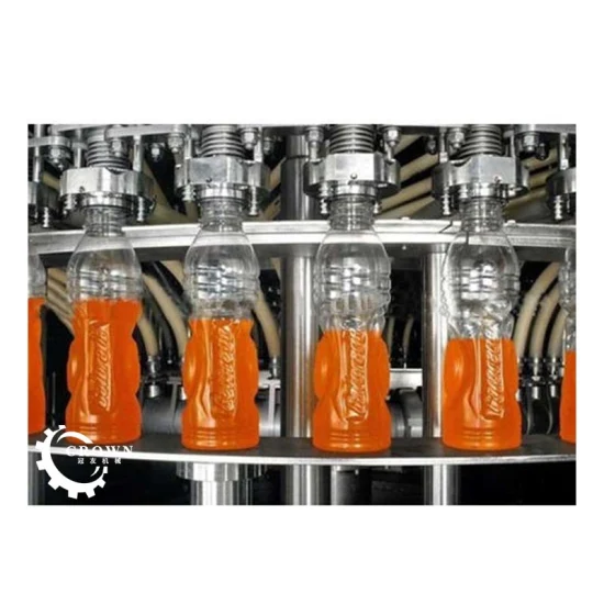 Small Scale Automatic Fresh Orange Juice Plastic Bottle Filling Machine