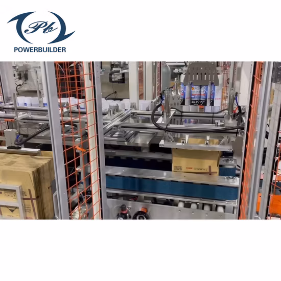 Full Automatic High Speed Carton Box Packing Machine for Perfume Mask Gloves Cartoning Machine